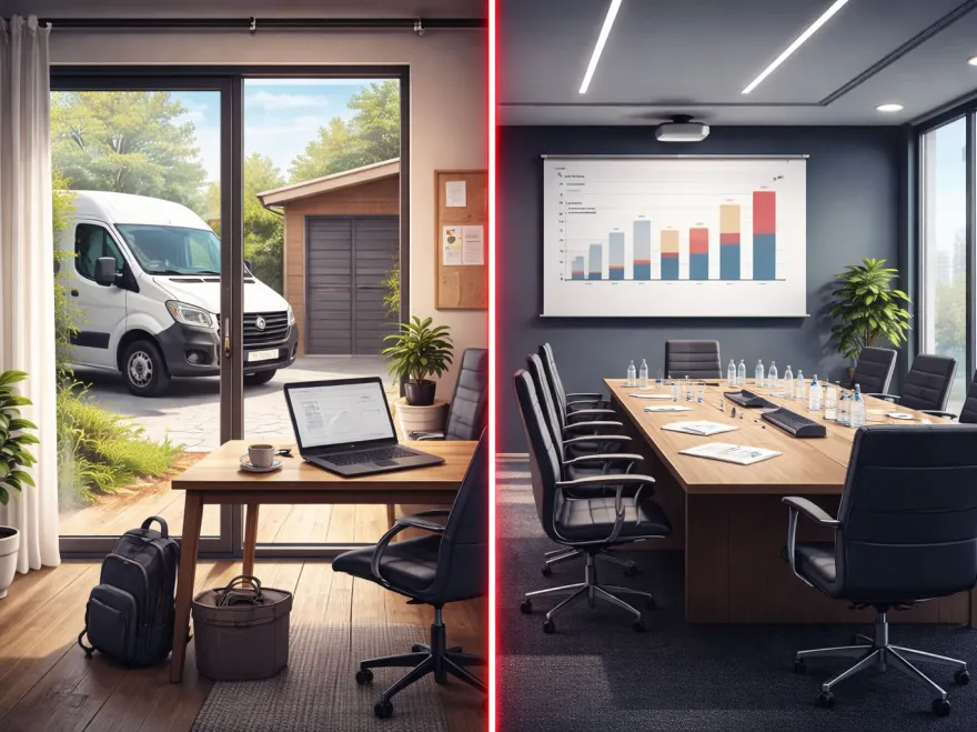 Homeoffice a zasadačka